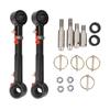 Front Sway Bar Links Disconnects Adjustable Quicker Disconnect System For 2.5 To 6 Inch Lifts For Wrangler JK 2007 2018