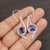 Iolite Gemstone Jewelry, Handmade Beautiful Earrings, 925 Solid Sterling Silver Jewelry, Charming Earrings For Wedding Gift