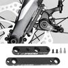 Bicycle Brake Conversion Seat For 160-180mm Road Bike Before After Disc Brake Adapter Set With Screws Brake Modification Parts
