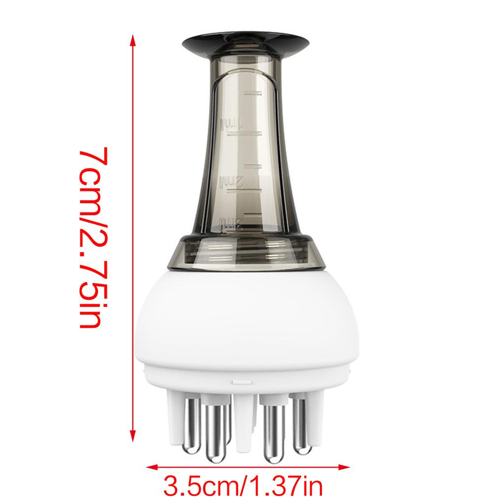 Мини-массажная расческа для ухода за волосами, наносите эфирное масло и стимулируйте здоровье кожи головы