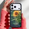 Цветы 1 Подсолнухи Чехол для телефона для iPhone 17 16 15 14 13 Pro Max Задняя крышка для 12 11 Pro Coque