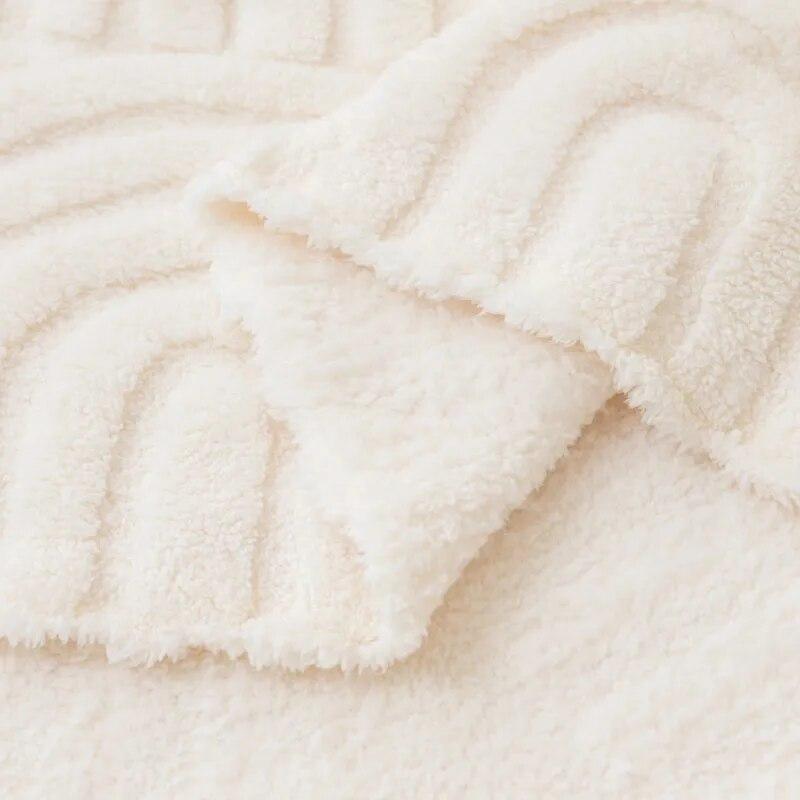 Winter Thicken Warm Sofa Towel Sofa Cover for Living Room Comfortable Plush Bed Blanket Sofa Towel Slipcover Furniture Protector