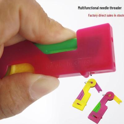 Автоматическая резьбовая нить: Портативный мини-инструмент для заправки ниток для быстрого и легкого использования пожилыми людьми