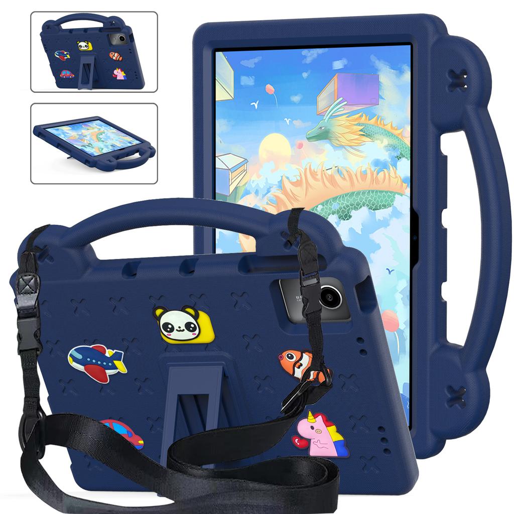 Детский чехол из EVA для Lenovo Tab M11 TB330FU TB331FC 3D мультяшный медведь подставка чехол для планшета Lenovo Xiaoxin Pad 2025 11 дюймов