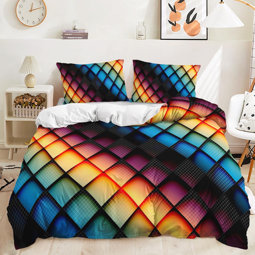 Комплект пододеяльника с 3D цифровой печатью на музыкальную тему, с рисунком фортепианных нот, чехол для одеяла, наволочка, декоративное постельное белье для спальни меломана, 3 предмета