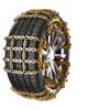 Universal Anti-Skid Car Tire Chains for Sedans & SUVs - Emergency Snow & Mud Manganese Steel Nine-Grid Design