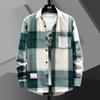 Plaid Shirts For Men Fashion Clothing Mens Shirts Clothes Harajuku Vintage Spring Arrivals