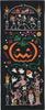 Miyamoto Towel Miyamoto Kenema Tenugui Hand 35 X 90 Halloween Night 50127 (Miyamoto-towel) Japanese-made Chū-dyed Towel, Cm, Design,
