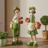 Pastoral-Style Cute Couple Ornaments, Valentine's Day Gift, Bedroom and Table Decoration