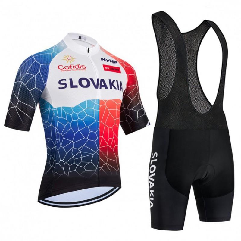 Mens Cycling Jersey Bib Shorts Set Breathable Quick-Dry Road Mountain Bike Apparel