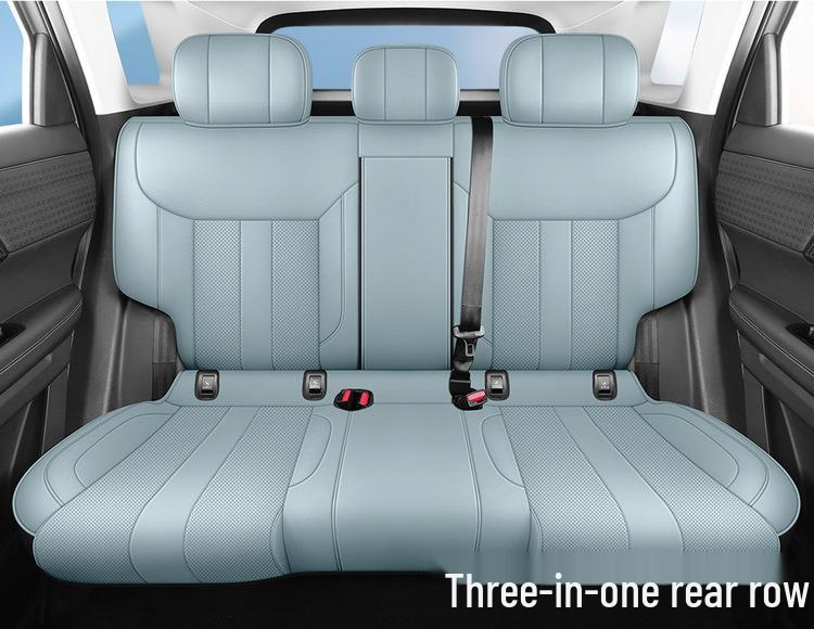 Новая модель Fengyun T6 5-местный чехол на сиденье автомобиля из натуральной кожи - Универсальный размер для всех сезонов