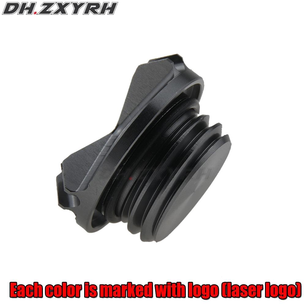 For Yamaha Tracer 700 GT 700GT FZ-07 MT-07 CNC Aluminum Oil Filler cover Engine Drain Plug (Tracer)