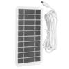 2W 5V USB Solar Charger Portable Solar Charger Durable Solar Panel Kit  Low Power Appliances