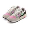 New Balance Nb 580 Удобная Ткань Низкий Верх Кроссовки для Бега Женские кроссовки Серый Розовый CWT580EB