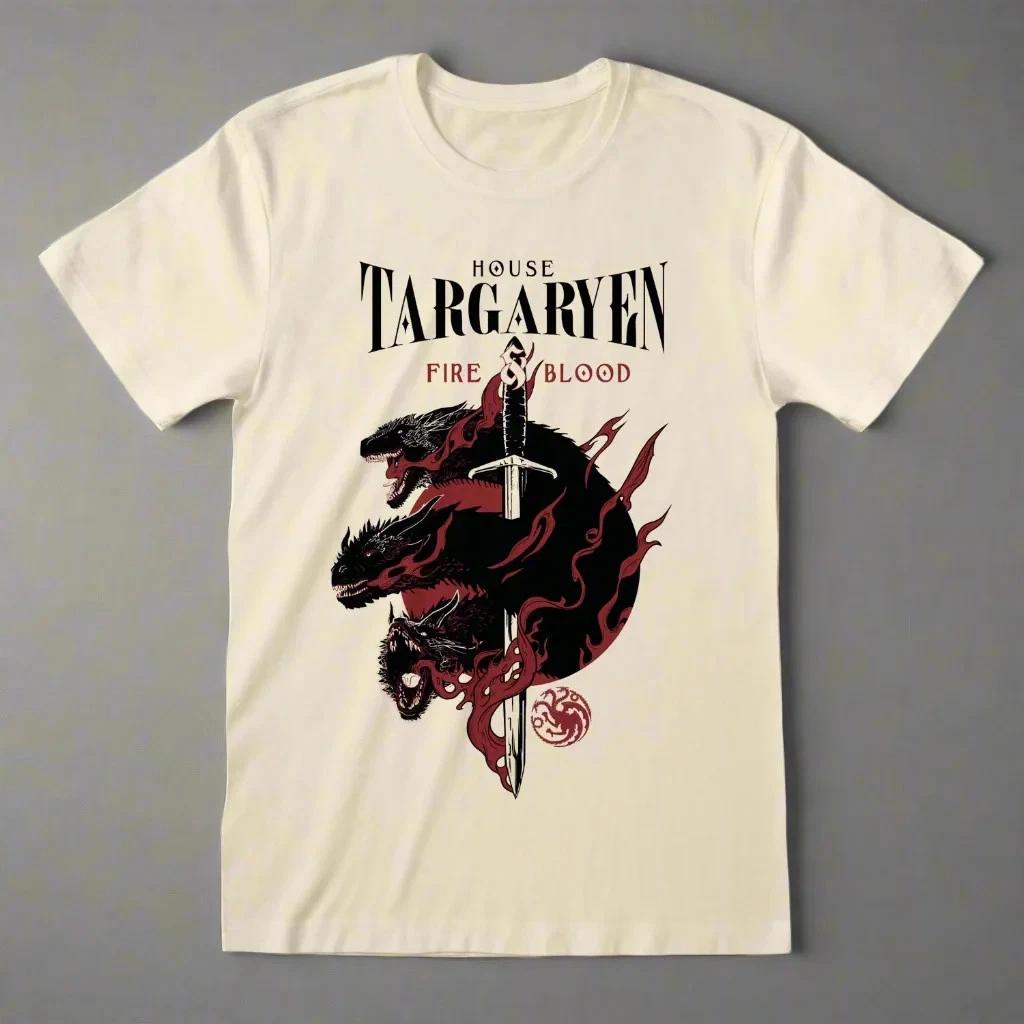 Game Of Thrones- House Targaryen T-Shirt Gildan Unisex