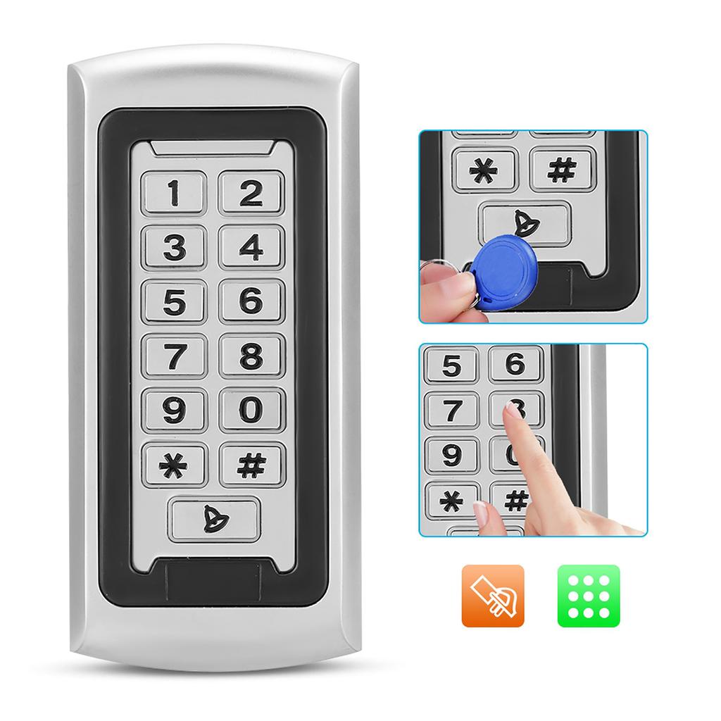 125 кГц RFID наружная 2000 пользователей Wiegand 26 клавиатура безопасности контроль доступа(Водонепроницаемый IP68)
