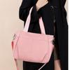 Solid Color Nylon New Product Women's Bag Zipper Versatile Casual Soft Shoulder Simple Large Capacity Crossbody Bag