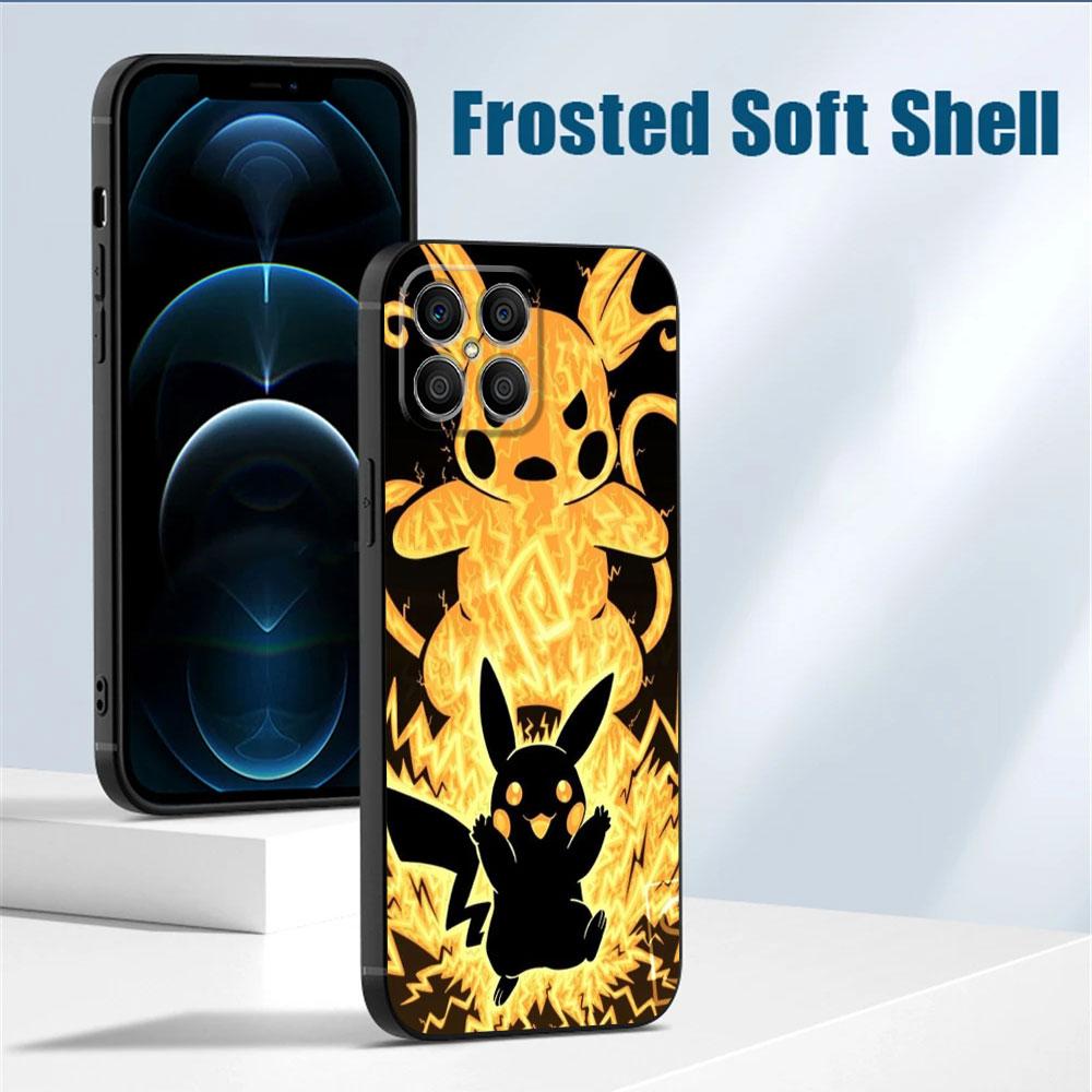 Case For Huawei Honor X8a X8 90 Lite X9a 8X 70 X7 Magic5 Pro X6 P30 P40 P20 P Smart Z Soft Phone Cover Pokemon Pikachu Cool Capa