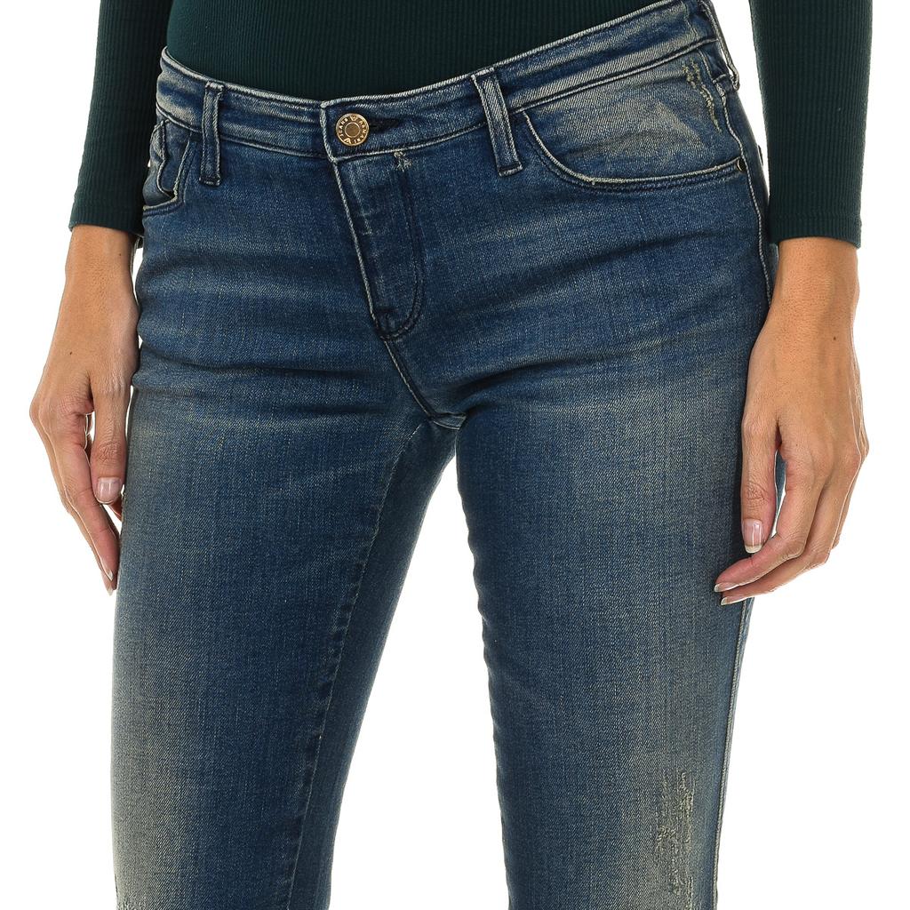 Women's Skinny Fit Long Jeans 6X5J06-5D06Z