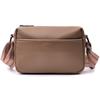 Small Bag with One Compartment for Stylish Women Made of Genuine Leather Vintage 22604 Beige