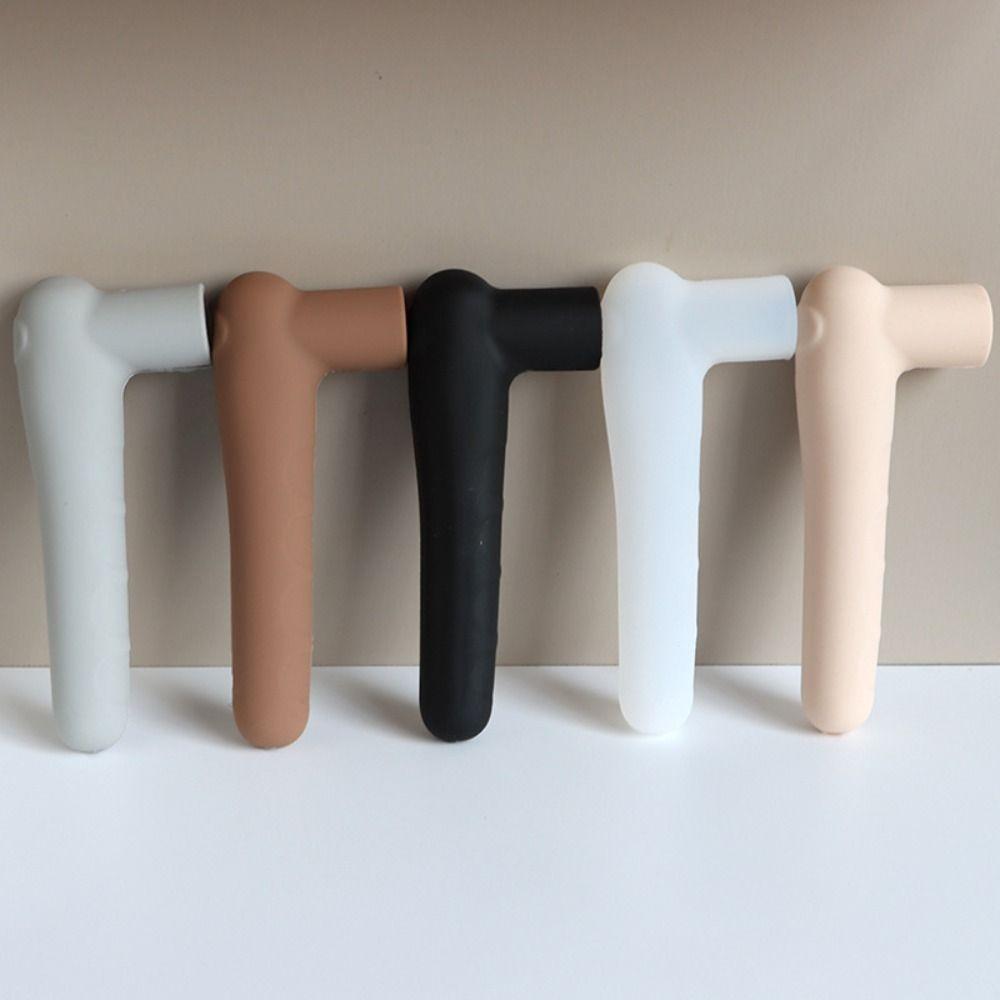 Anti Collision Door Knob Cover Silicone Doorknob Sleeve Portable Door Handle Cover  for Home