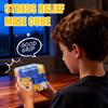 1/2Pcs 3D Puzzle Maze Cube Brain Teaser Rolling Ball Maze Cube Stress Relief Logical Thinking Training Educational Bead Maze Cube Toy
