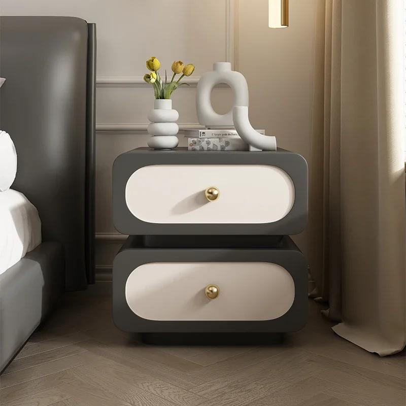 Современный прикроватный столик для спальни, детский прикроватный столик для хранения, домашние маленькие прикроватные тумбочки, угловой шкаф, мебель для спальни