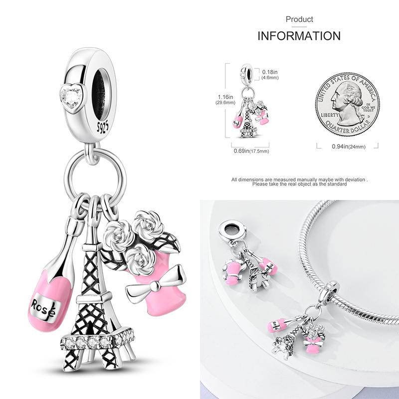 Copper Firefly Charm Love Mom Sea Turtle Beads Angel Wings Charms For Diy Original Bracelet Family Sister Jewelry