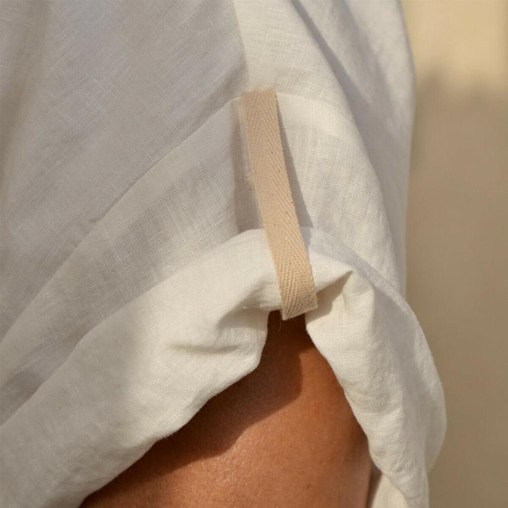 Халаты Тобе чистый цвет Джубба платья мусульманский кафтан мужчины арабский Восток исламский длинный халат средний