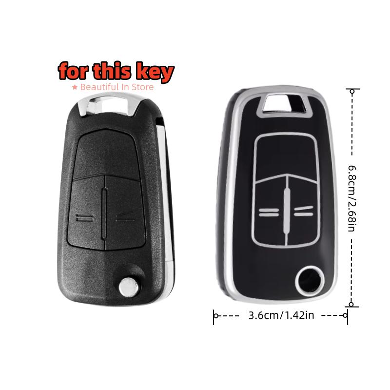 2 шт./лот Чехол для брелока автомобиля Для Vauxhall Opel Corsa Astra Vectra Signum H Vectra Чехлы для корпуса автомобильного ключа