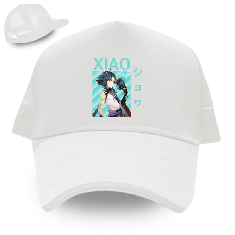 Мужской Xiao Genshin Impact Манга Бейсболка Япония Аниме Игры Унисекс Женские Кепки Мода Хип-Хоп Шляпа