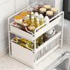 Under-Sink Pull-Out Kitchen Storage Organizer