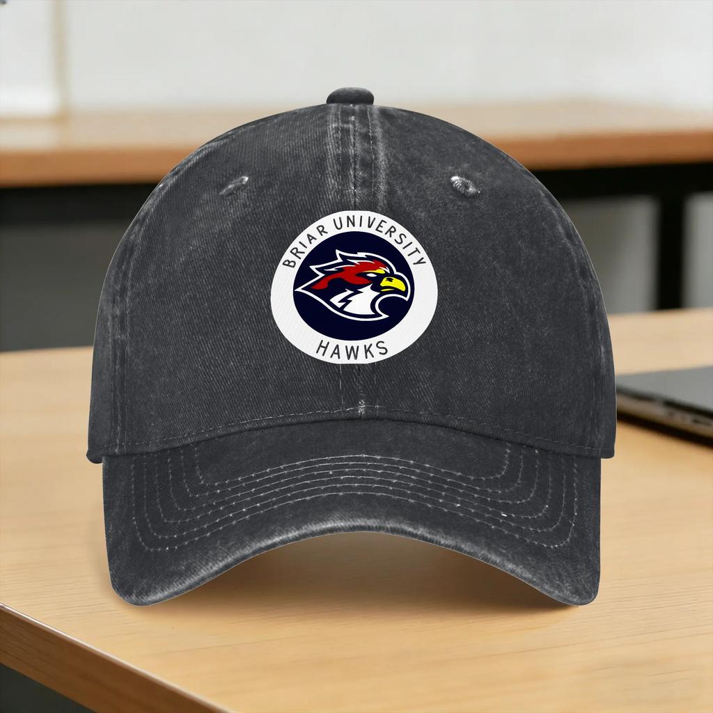 Стильная Бейсболка Off Campus Briar University Hawks Летняя Кепка Тракер Для Унисекс Сетка Ретро Для Улицы Тренажерного Зала Защита от Солнца Snapback