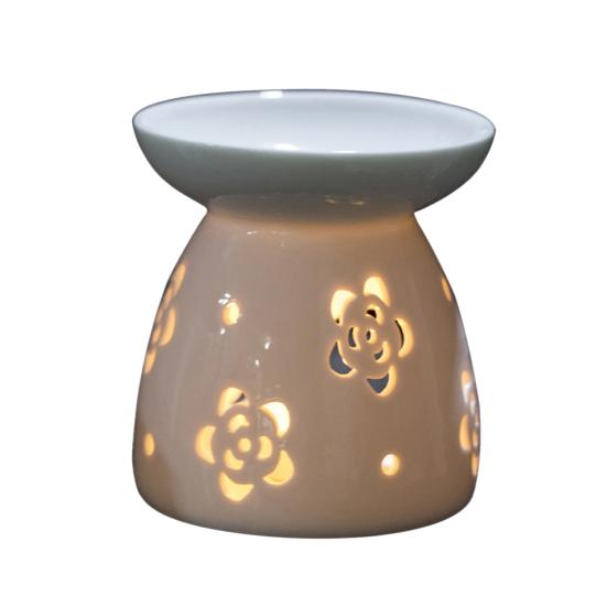 Керамический подсвечник для чайных свечей, большая емкость, горелка для эфирного масла, термостойкий воск