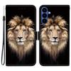 For Samsung Galaxy S26+ Case Pattern Printing Leather Flip Wallet Phone Cover with Lanyard