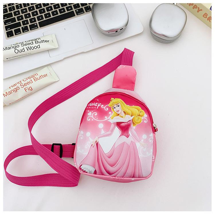 Shoulder Princess Printed Crossbody Chest Bag Children Gifts Outdoor