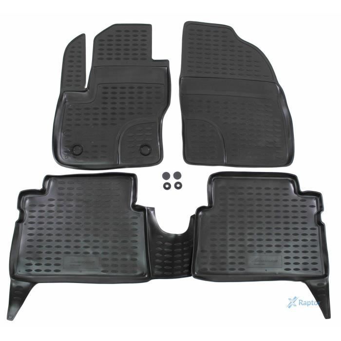 J&J AUTOMOTIVE | Tapis De Sol En Caoutchouc 3D Exclusive Pour Ford Kuga 2008-2012