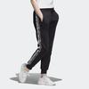 adidas Оригинальные брюки-джоггеры Originals RYV с принтом логотипа сбоку, на шнурке, с манжетами, винтажные, женские, черные FN2789