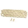Mountain Bikes Chain 9 Speed Electroplate Rustproof Stable 2 Bridges Type Bike Chain with Chain Connector