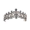 New Crown Bridal Jewelry Simple Alloy Crystal Tiara Hair Accessories Wedding Dress Accessories