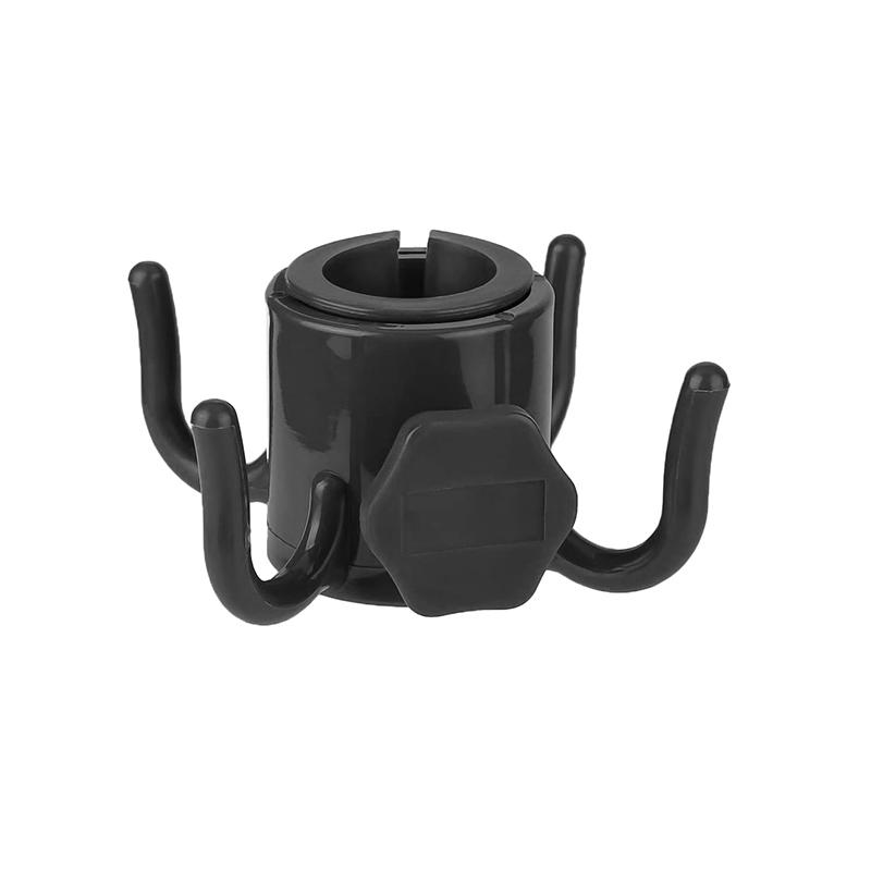 4pcs Plastic Umbrella Hooks - Secure Canopy Clips For Beach, Patio, Market Stall Umbrellas - Easy Pole Mounting Tool {NN74}