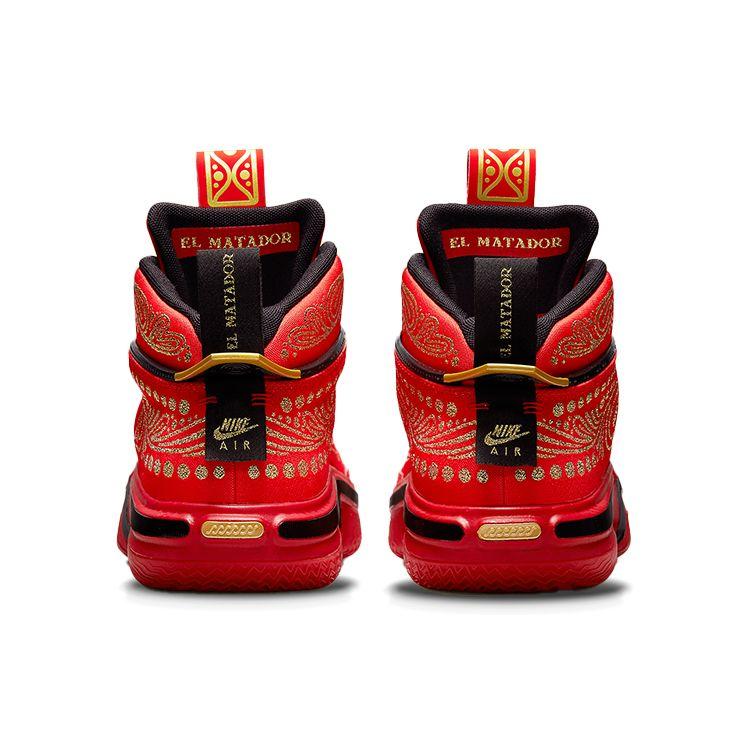 Мужские кроссовки Luka Doncic x Air Jordan 36 El Matador красные Чили-красный университетский красный DV5268-676
