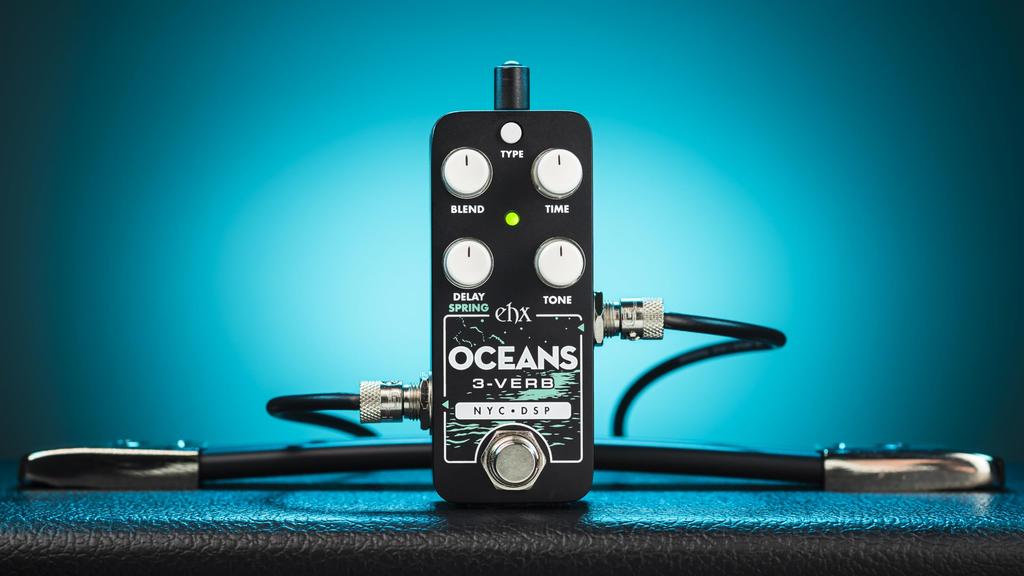 PICO OCEANS REVERB Reverb Guitar Effector ELECTRO-HARMONIX 3-VERB MULTI-FUNCTION
