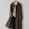 Wool Coat Double-sided Lapel Wool Coat Men's Long Cashmere Coat