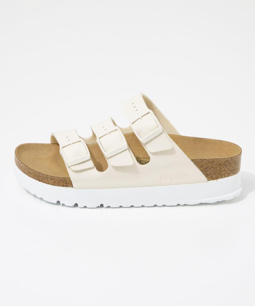 Сандалии на платформе Birkenstock Florida III Flex Birko-Flor EGGSHEL 1029751
