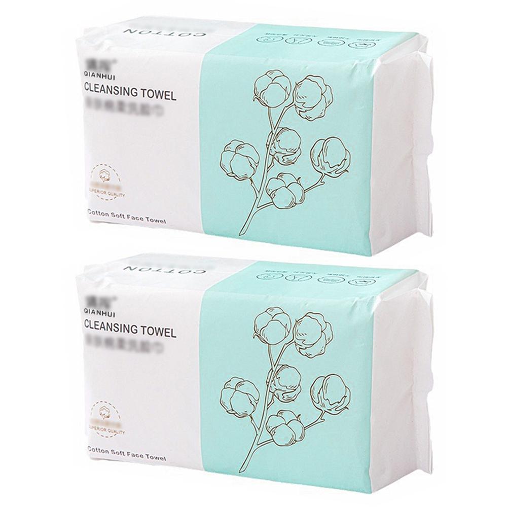 1/2/3 шт. Утолщенное одноразовое полотенце для лица, Жемчужный хлопок, Влажное и сухое, Путешествия, Очищение, Средство для снятия макияжа, Полотенце для лица-экстрактора