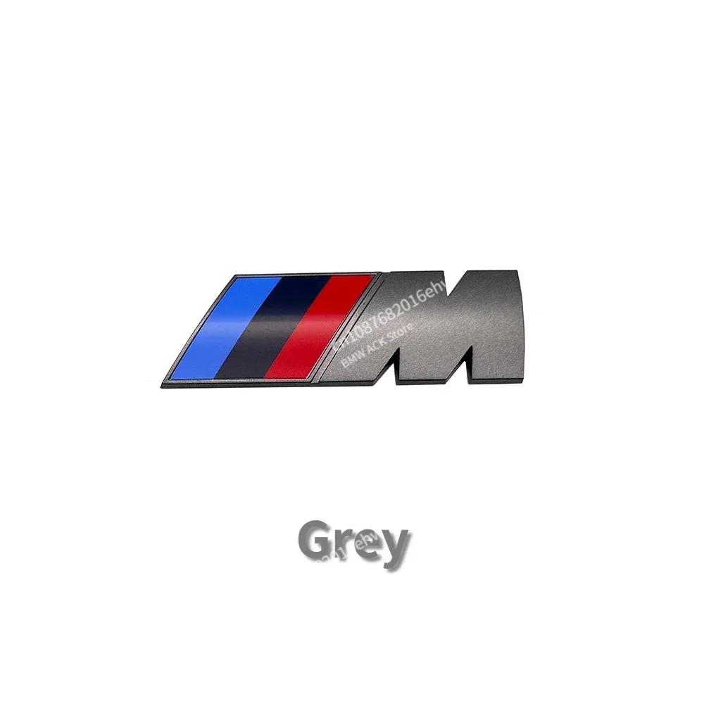 For BMW 1 SF203D ABS M Logo Car Body Side Badge Body Rear Trunk Decor Sticker Car Modification Accessorie For All BMW M Power X1 X3 X5 X7 E71