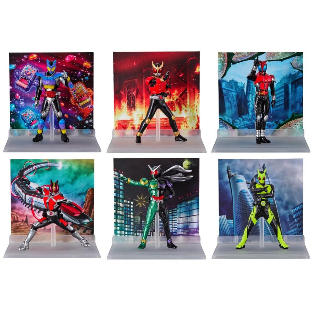 MICRO STATUE COLLECTION Kamen Rider 8 pieces BOX (candy toy)