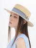 Beulaunhaes Bespoke Boater Hat - Blue