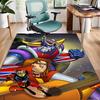 1pc UFO Robot Grendizer4 Design Area Rug - Non-Slip, Soft & Cozy Floor Mat for Living Room, Bedroom, Office - Indoor/Outdoor Decorative Carpet
